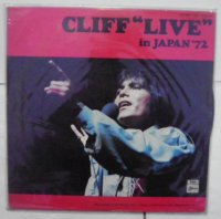 CLIFF RICHARD クリフリチャード ライブインジャパン 72 LPレコード