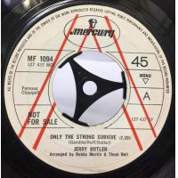 JERRY BUTLER/ONLY THE STRONG SURVIVE シングルレコード