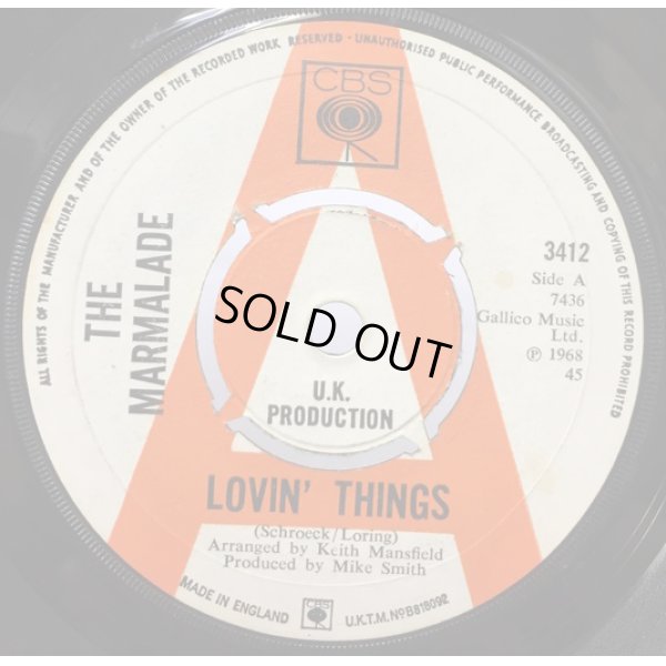 画像1: THE MARMALADE/LOVIN THINGS シングルレコード