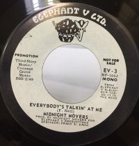 MIDNIGHT MOVERS/EVERYBODYS TALKIN AT ME シングルレコード