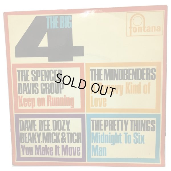 画像1: THE BIG 4（THE SPENCER DAVIS GROUP、MINDBENDERS、DAVE DEE、PRETTY THINGS） EPレコード