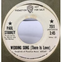 PAUL STOOKEY/WEDDING SONG シングルレコード
