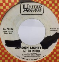 GORDON LIGHTFOOT/GO GO ROUND シングルレコード