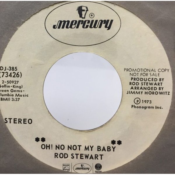 画像1: ROD STEWART/OH!NO NOT MY BABY シングルレコード