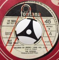 THE SEEKERS/CHILDREN GO WHERE I SEND YOU シングルレコード