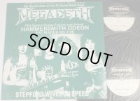 MEGADEATH メガデス HAMMERSMITH ODEON LPレコード