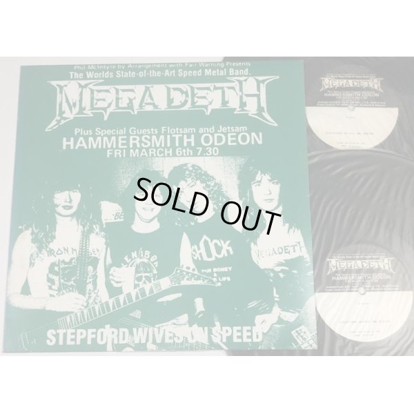 画像1: MEGADEATH メガデス HAMMERSMITH ODEON LPレコード