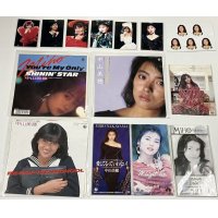 中山美穂 グッズ カード シール テレホンカード シングルレコード CD セット