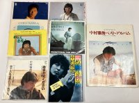 中村雅俊 シングルレコード 本（一枚の片道切符、ベストアルバム楽譜） セット