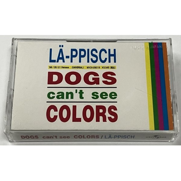 画像1: LAPPISCH ラピッシュ DOGS CANT SEE COLORS カセットテープ