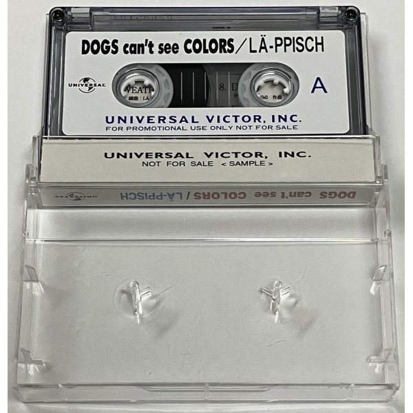 画像2: LAPPISCH ラピッシュ DOGS CANT SEE COLORS カセットテープ