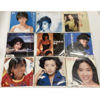 堀ちえみ 三原順子 薬師丸ひろ子 MIE 原田知世 中山美穂 山口百恵 他 シングルレコード セット