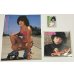 画像3: 甲斐智枝美 枯葉天使 シングルレコード カード 雑誌切り抜き セット (3)