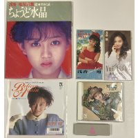 浅香唯 シングルレコード CD 写真集 ペン セット
