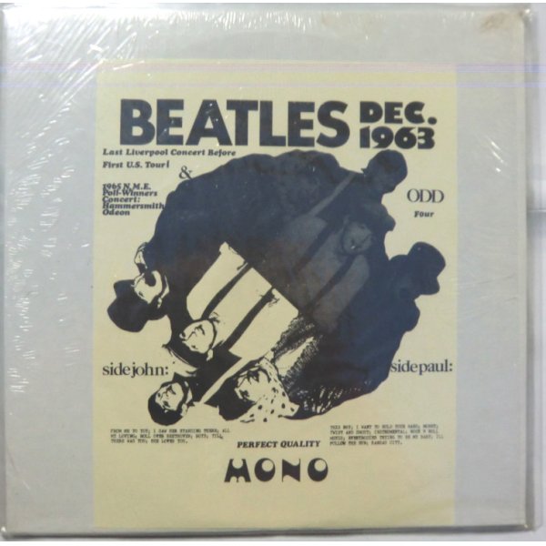 画像1: BEATLES ビートルズ DEC1963 LPレコード