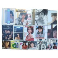 川島なお美 レコード 生写真 写真集 関係雑誌 付録ポスター 他 セット