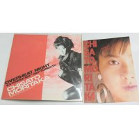 森高千里 オーバーヒートナイト LPレコード CHISATO MORITAKA チラシ セット