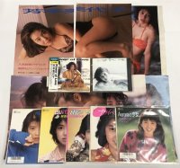 芳本美代子 シングルレコード CD 雑誌切り抜き セット