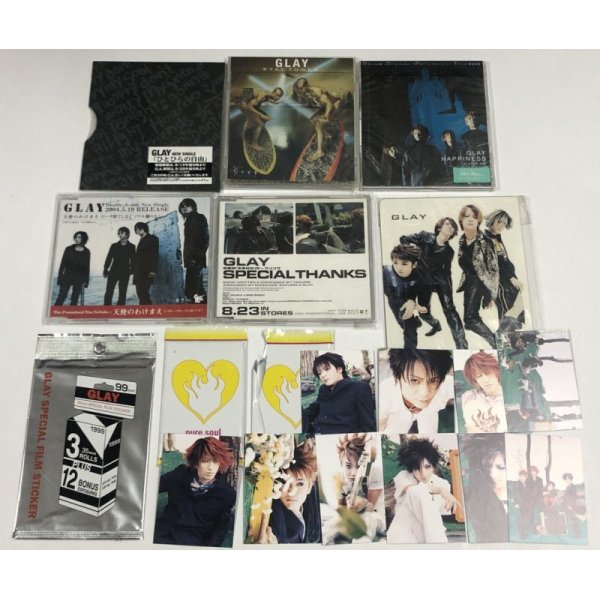 画像1: GLAY CD カード ステッカー 他 セット