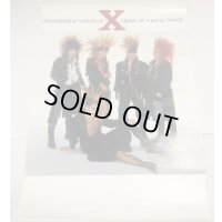 X JAPAN エックスジャパン PSYCHEDELIC VIOLENCE CRIME OF VISUAL SHOCK ポスター 約51×71cm