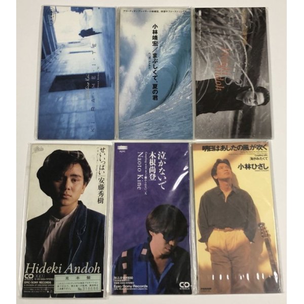 画像2: 甲斐よしひろ 小林靖宏 安藤秀樹 木根尚登 小田育宏 桑名正博 他 8cm CD セット