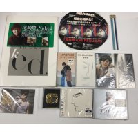 尾崎豊 グッズ CD オルゴール ステッカー 写真集 ポストカード セット
