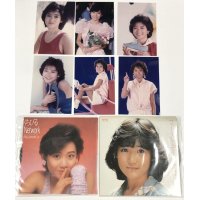 岡田有希子 くちびるNETWORK ファーストデイト シングルレコード プロマイド セット