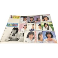 西村知美 大判プロマイド ポップ? シングルレコード セット