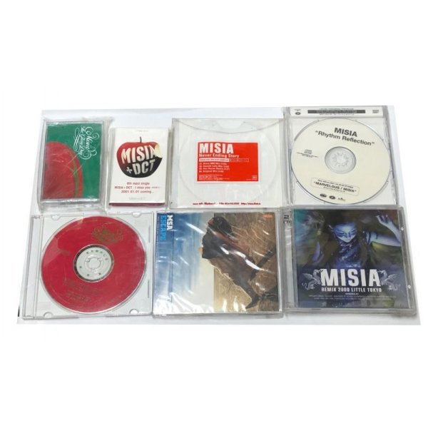 画像1: MISIA シングルCD カセットテープ セット