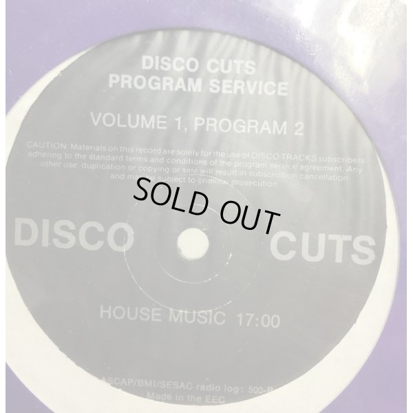 画像1: DISCO CUTS/PROGRAM SERVICE 12インチレコード