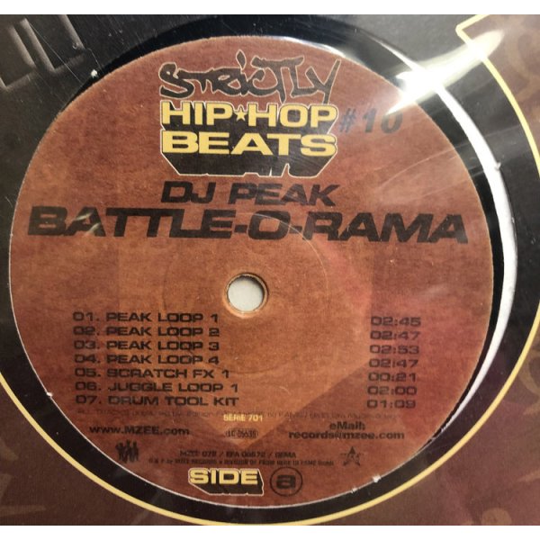 画像2: DJ PEAK/BATTLE O RAMA 12インチレコード