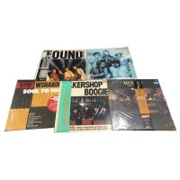 バウンド BOURBON STREET BAND ベーカーショップブギ ザ・ウッド WSHAKODA LPレコードセット