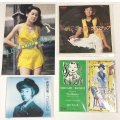 越晴美 CD シングルレコード 雑誌切り抜き セット