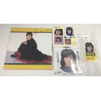 畠田理恵 LP シングル レコード ステッカー 他 セット