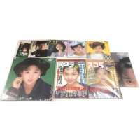 浅香唯 レコード 関係雑誌 ポスター ポストカード セット