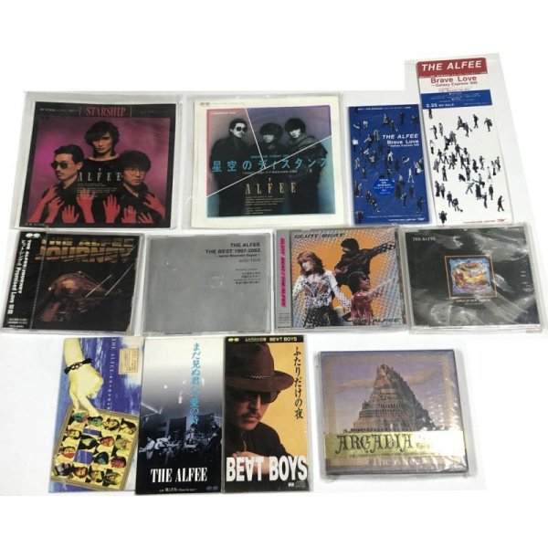 画像1: THE ALFEE アルフィー CD CD仕切り板 シングルレコード セット