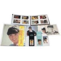 武田久美子 レコード パスケース チラシ プロマイド 写真 セット