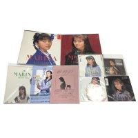 渡辺満里奈 レコード CD 写真集 チラシ 他 セット