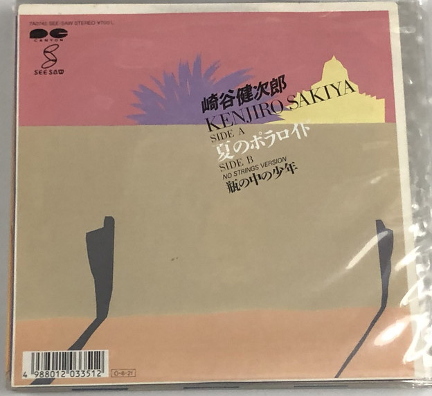 崎谷健次郎 夏のポラロイド シングルレコード