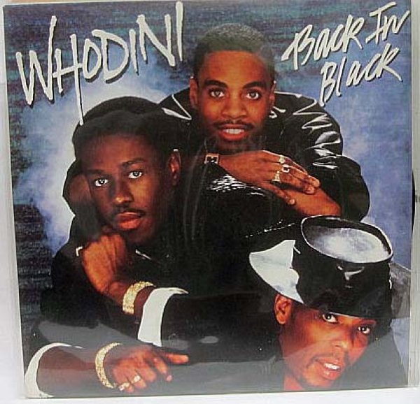 画像1: WHODINI BACK IN BLACK LPレコード (1)