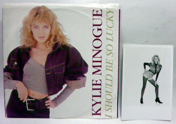 画像1: KYLIE MINOGUE/I SHOULD BE SO LUCKY シングルレコード (1)