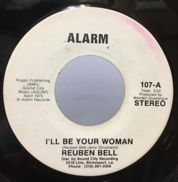 画像1: REUBEN BELL/ILL BE YOUR WOMAN シングルレコード (1)