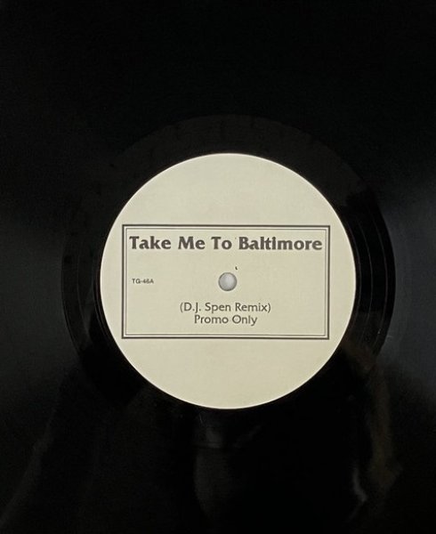 画像1: Take Me To Baltimore  / German Love Affair （DJ Spen Remix) c/w Towa Tei 12インチレコード (1)