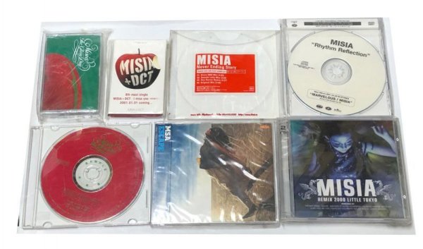 画像1: MISIA シングルCD カセットテープ セット (1)