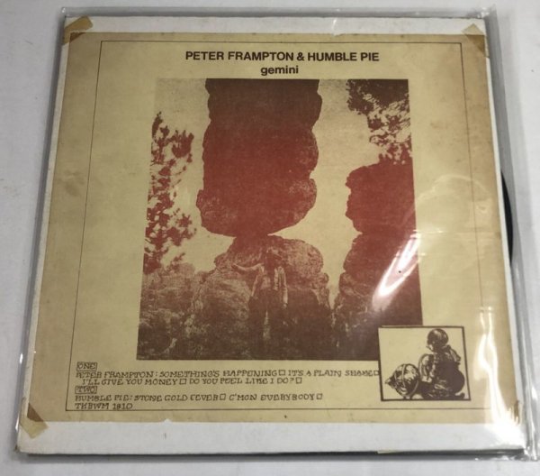 画像1: PETER FRAMPTON&HUMBLE PIE GEMINI LPレコード (1)