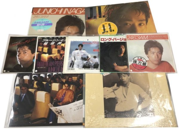 画像1: 稲垣潤一 シングル LP レコード セット (1)