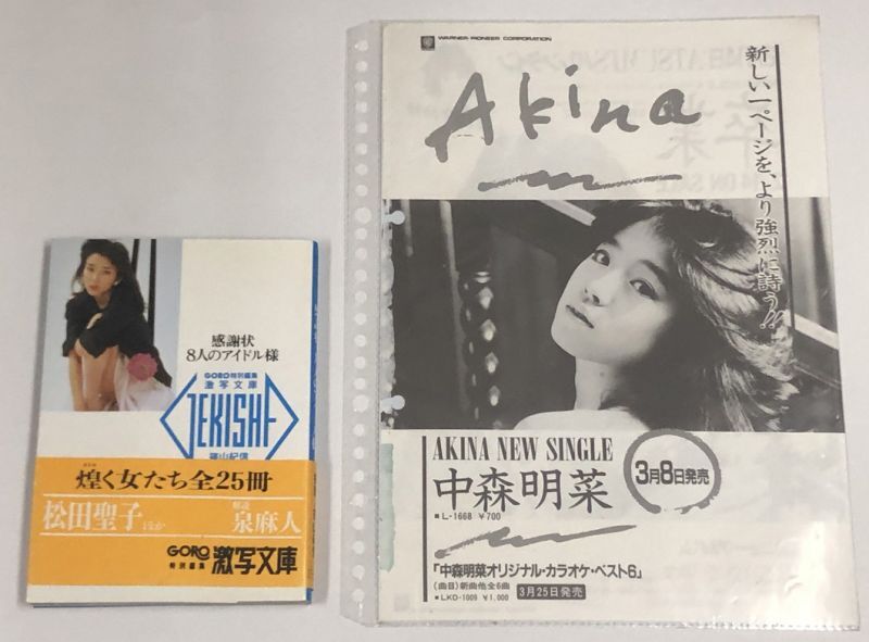 中森明菜 レコード CD チラシ 関係写真集 セット - えるえるレコード