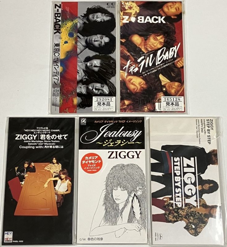 THE BOOM、ZYYG、Z-BACK、ZIGGY 8cm CD セット - えるえるレコード