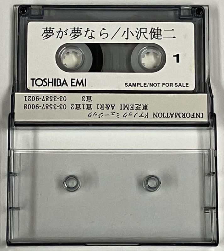 小沢健二 夢が夢なら カセットテープ - えるえるレコード