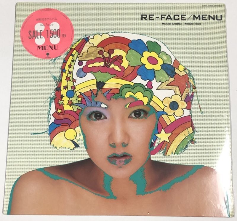 MENU 星渉・ちわきまゆみ / RE-FACE LPレコード - えるえるレコード